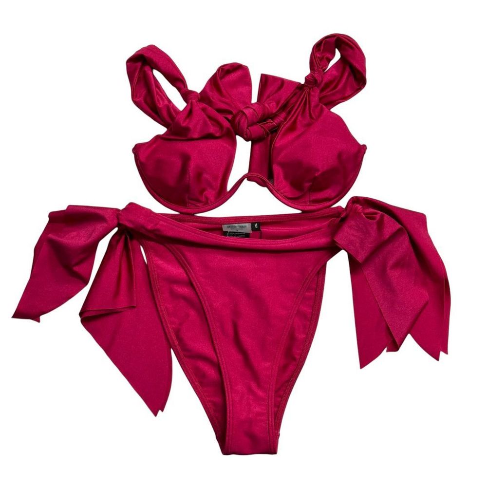 Andrea Iyamah Pink Bikini
